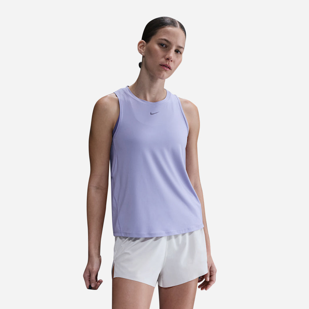 Áo Ba Lỗ Nữ Nike One Classic Dri-Fit - Tím - Supersports Vietnam