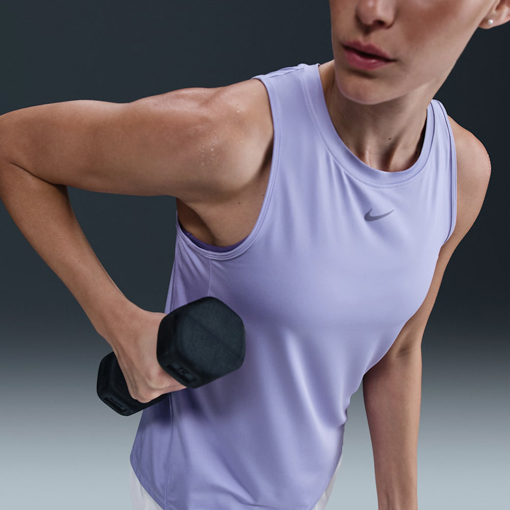 Áo Ba Lỗ Nữ Nike One Classic Dri-Fit - Tím - Supersports Vietnam