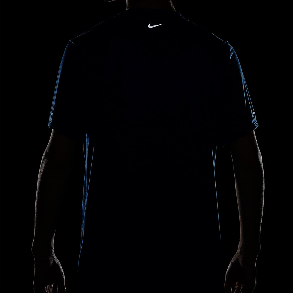 Áo Tay Ngắn Nam Nike Run Energy Rise 365 - Xanh Dương - Supersports Vietnam