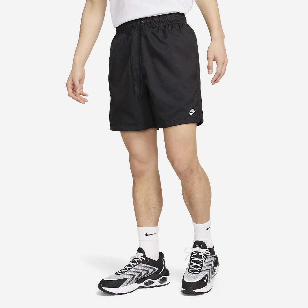 Quần Ngắn Thời Trang Nam Nike Club Flow - Đen - Supersports Vietnam