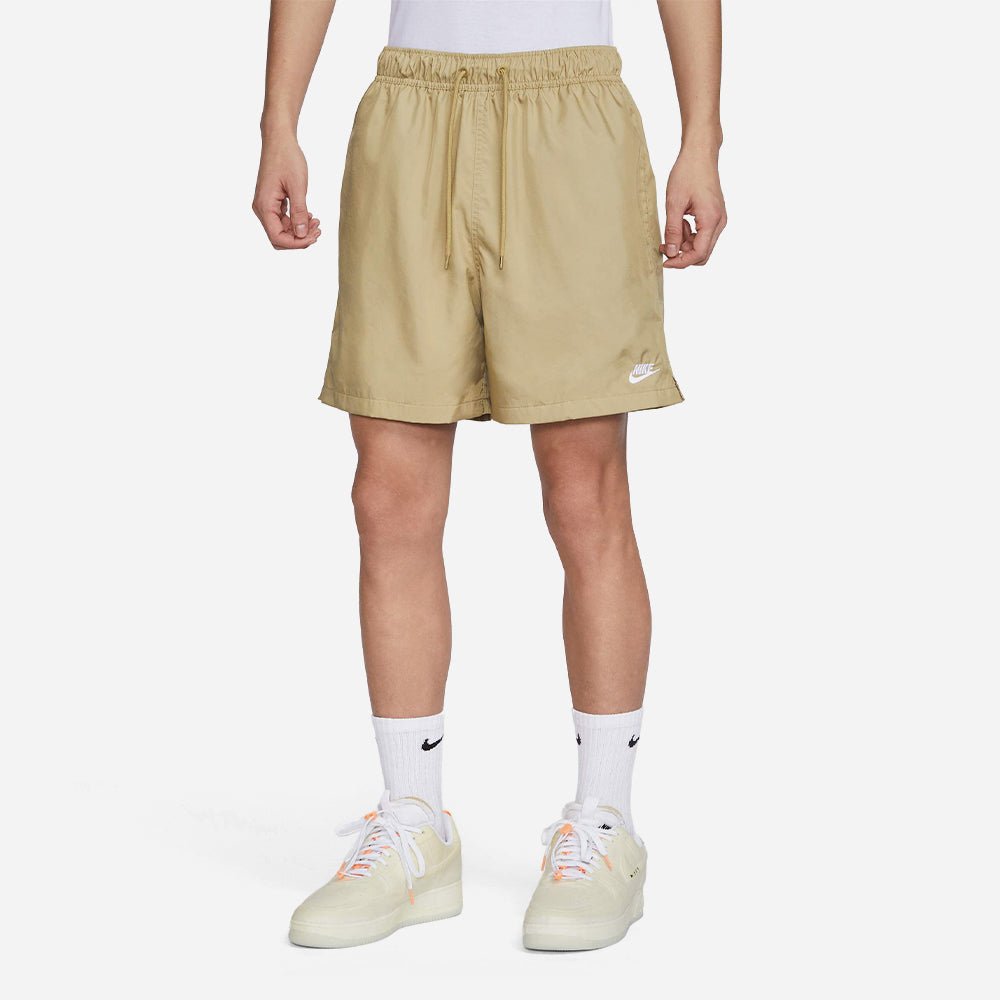 Quần Ngắn Nam Nike Club Flow - Nâu - Supersports Vietnam