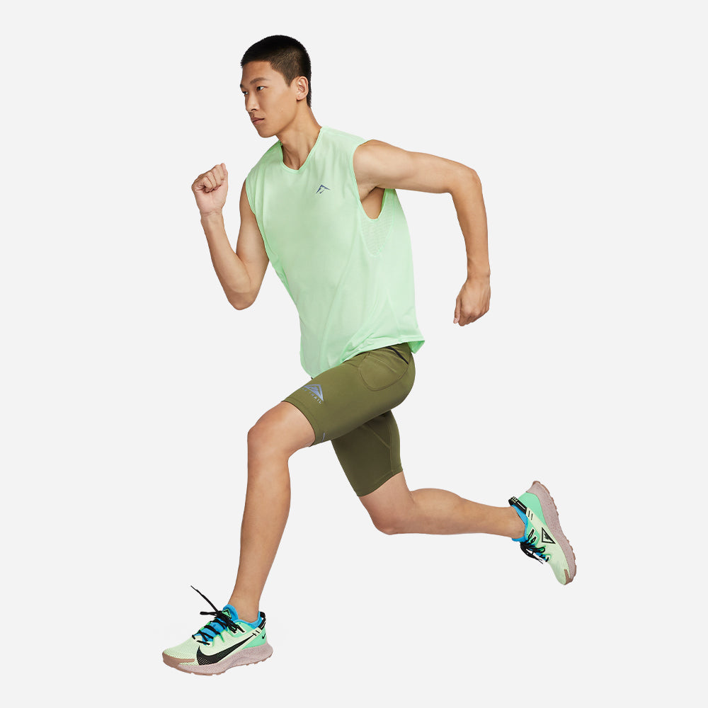 Áo Ba Lỗ Nam Nike Dri-Fit Trail Solar Chase - Xanh Lá - Supersports Vietnam
