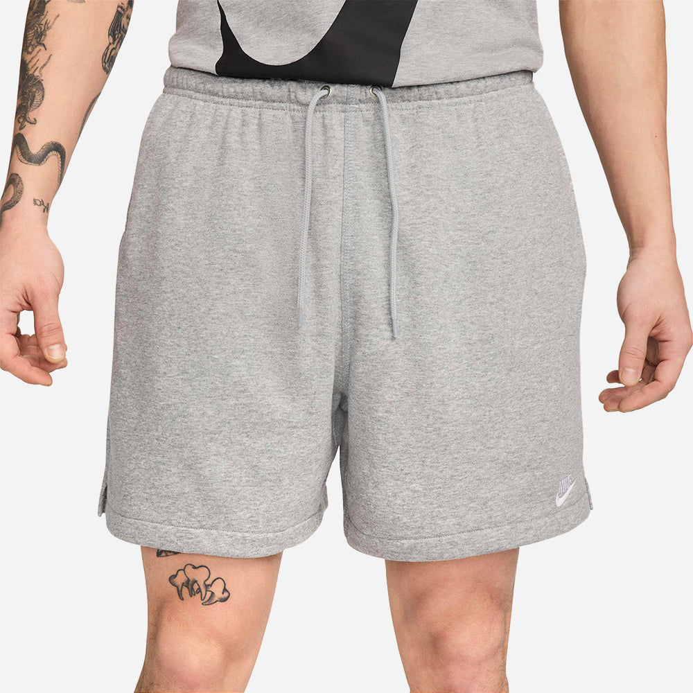 Quần Ngắn Nam Nike Club French Terry Flow Shorts - Xám - Supersports Vietnam