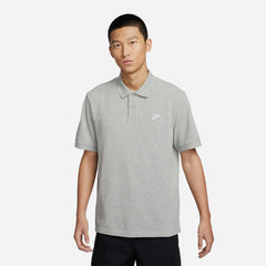 Áo Polo Nam Nike Club Pique - Xám - Supersports Vietnam