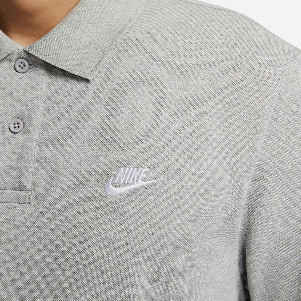 Áo Polo Nam Nike Club Pique - Xám - Supersports Vietnam
