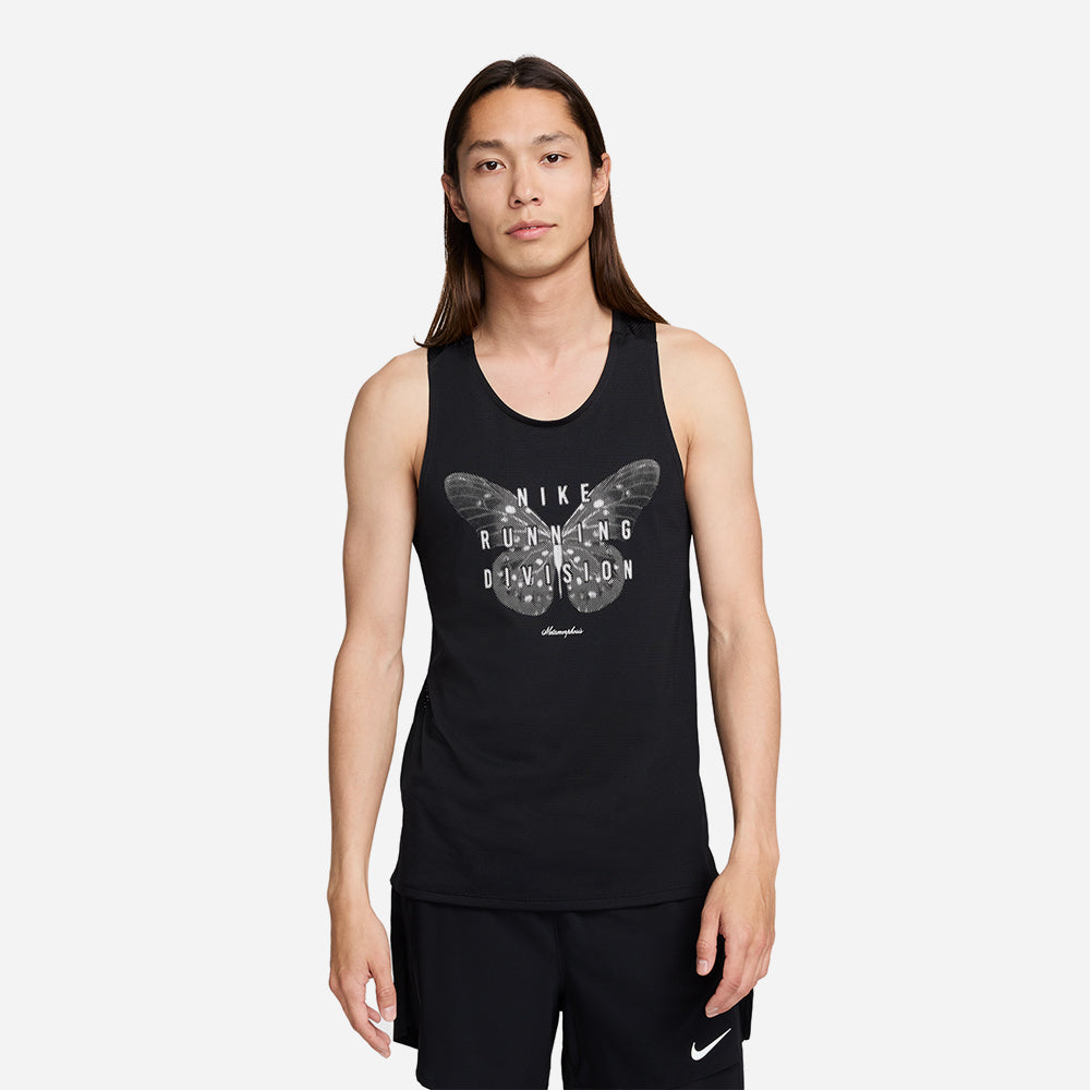 Áo Ba Lỗ Nam Nike Dri-Fit Rise 365 - Đen - Supersports Vietnam