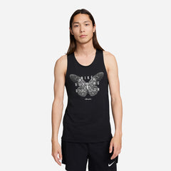 Áo Ba Lỗ Nam Nike Dri-Fit Rise 365 - Đen - Supersports Vietnam