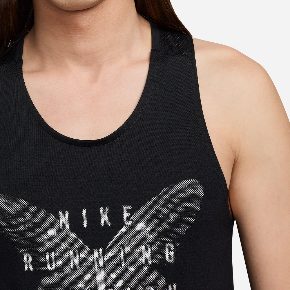 Áo Ba Lỗ Nam Nike Dri-Fit Rise 365 - Đen - Supersports Vietnam