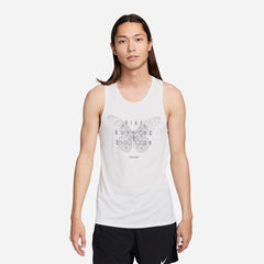 Áo Ba Lỗ Nam Nike Dri-Fit Rise 365 - Trắng - Supersports Vietnam