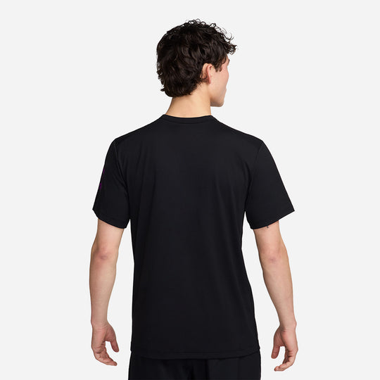 Áo Thun Nam Nike Dri-Fit Uv Hyverse Gfx - Đen