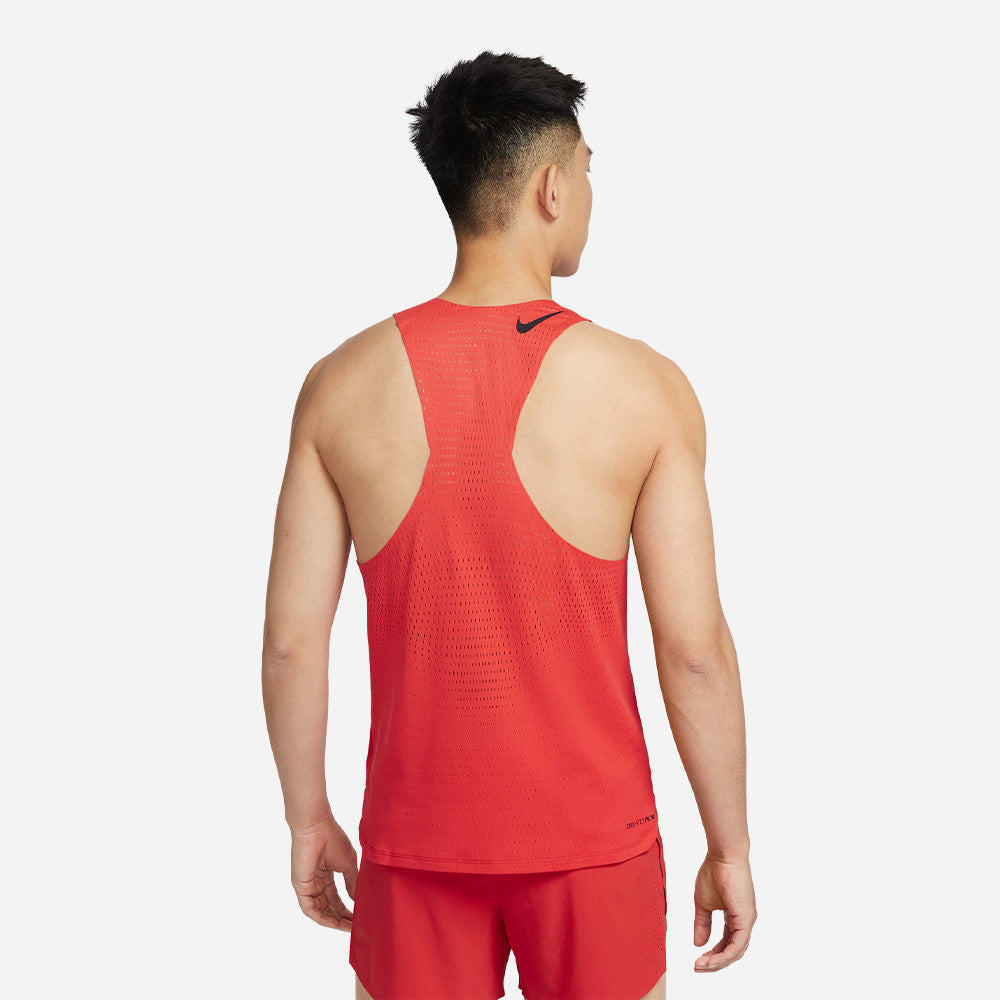 Áo Ba Lỗ Nam Nike Aeroswift Dri-Fit Adv - Đỏ - Supersports Vietnam