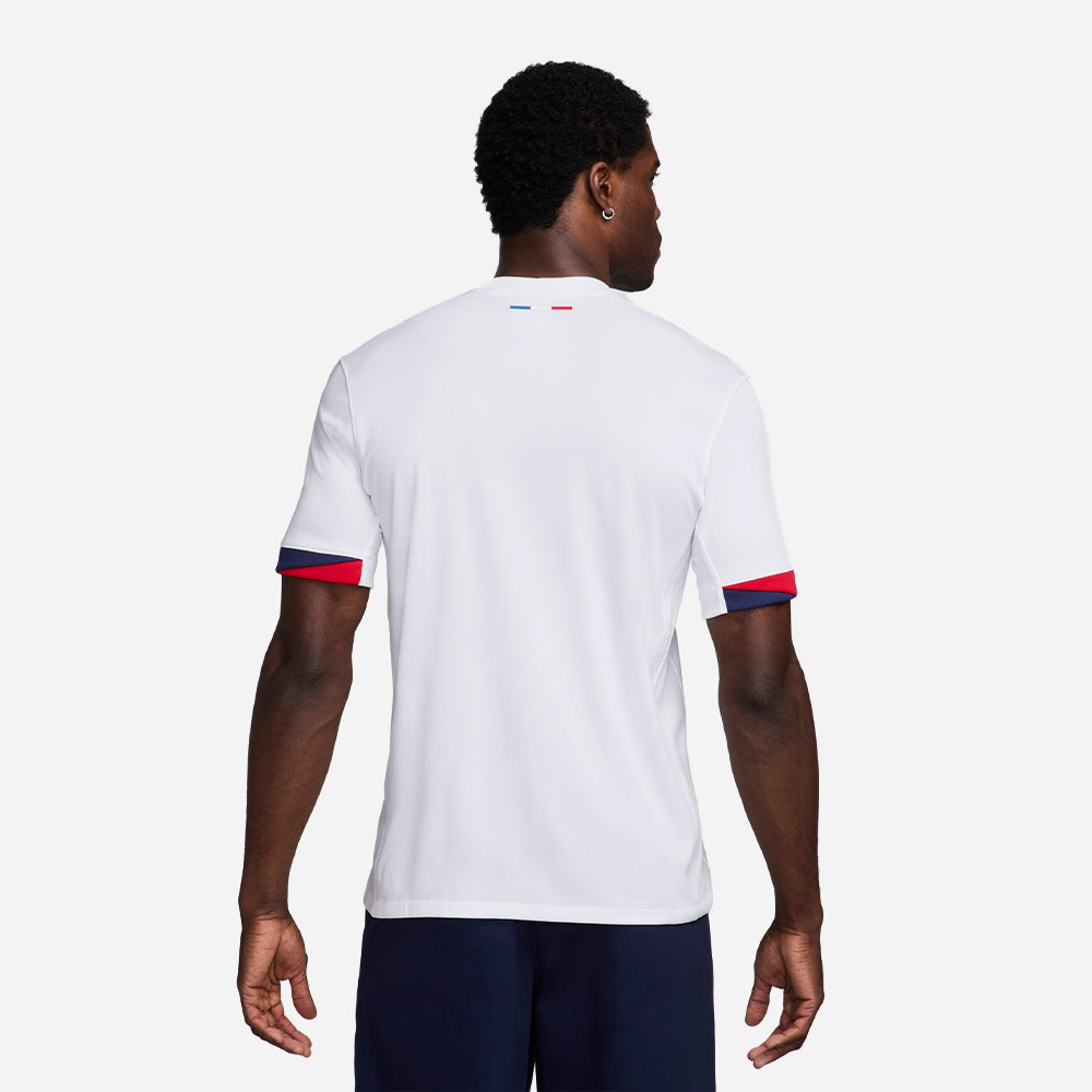 Áo Đá Bóng Nam Nike Paris Saint-Germain 24/25 Stadium Away - Trắng - Supersports Vietnam