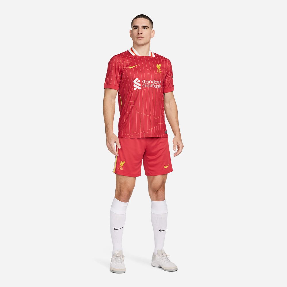 Quần Ngắn Thể Thao Nam Nike Liverpool FC 24/25 Stadium Home - Đỏ - Supersports Vietnam