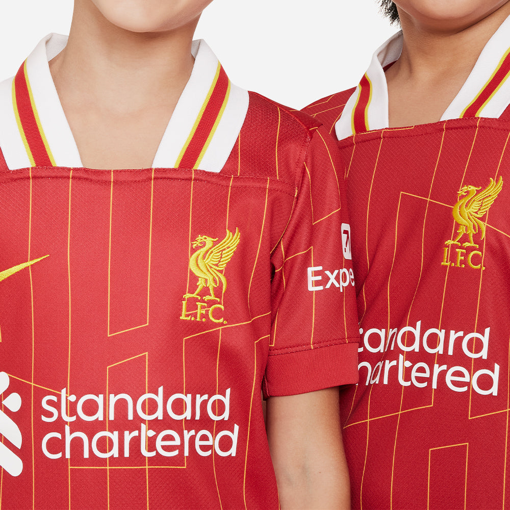 Áo Đá Bóng Trẻ Em Nike Liverpool FC Sân Nhà 24/25 - Đỏ - Supersports Vietnam