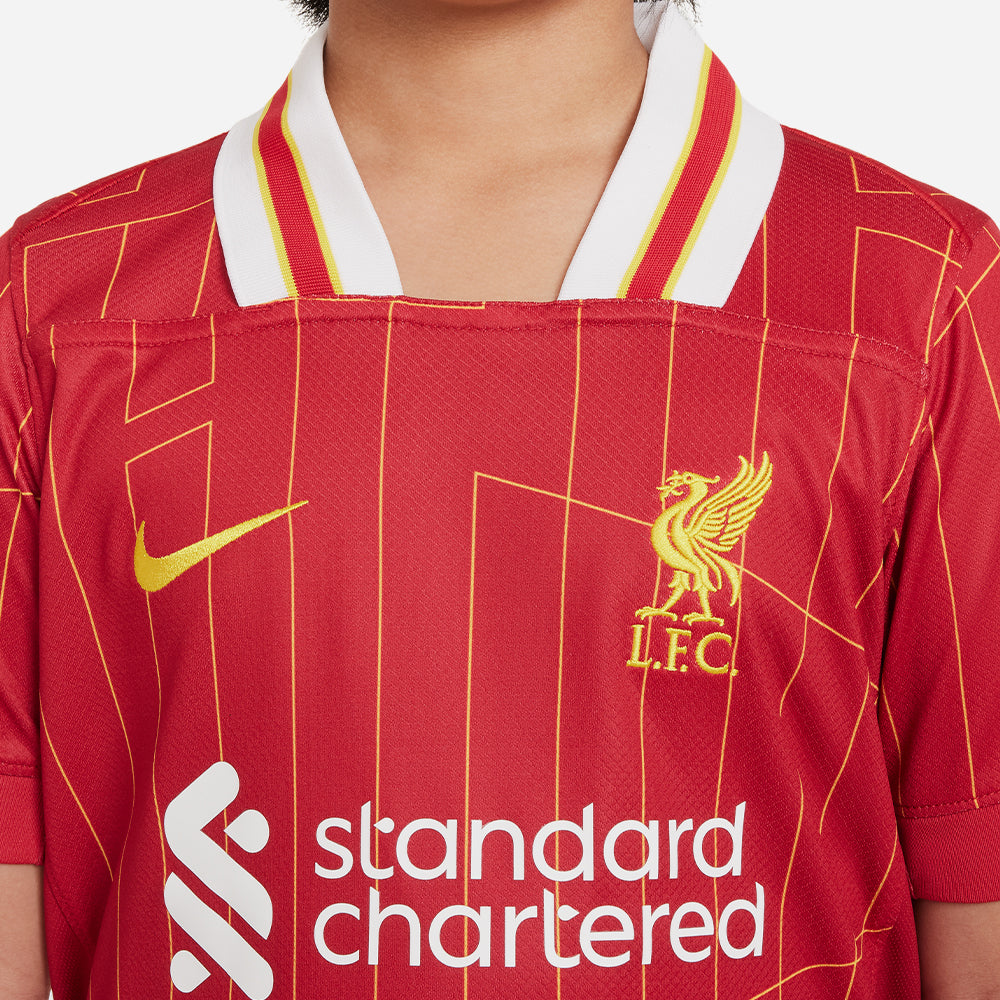 Áo Đá Bóng Trẻ Em Nike Liverpool FC Sân Nhà 24/25 - Đỏ - Supersports Vietnam