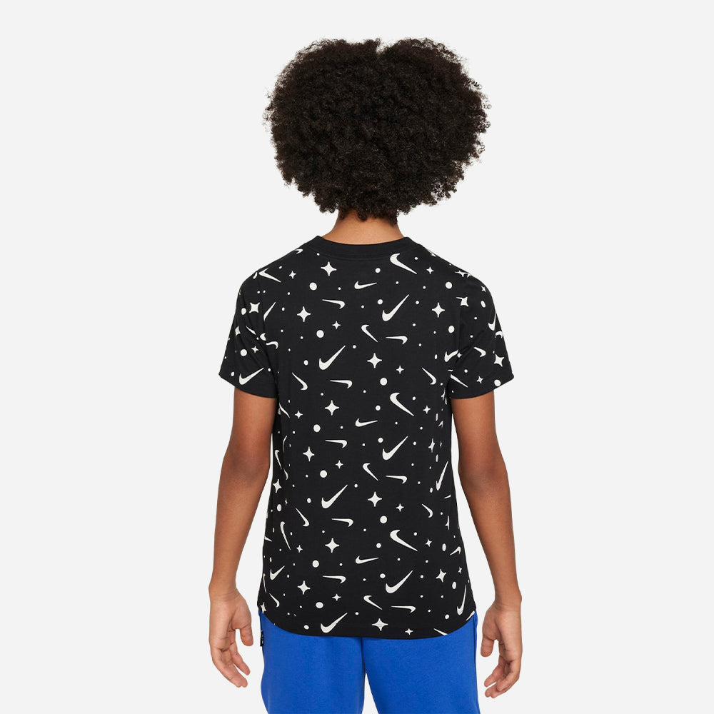 Áo Thun Trẻ Em Nike Boxy 2 - Đen - Supersports Vietnam