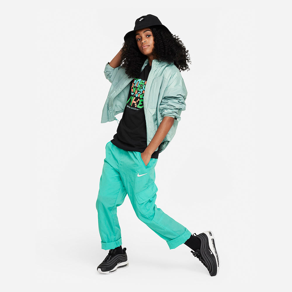 Áo Tay Ngắn Trẻ Em Nike Sportswear Dance - Đen - Supersports Vietnam