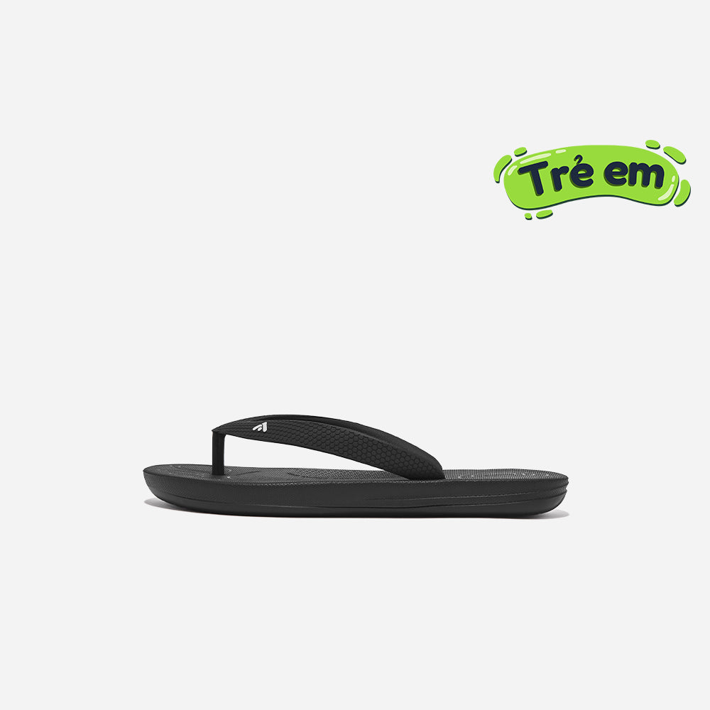 Dép Xỏ Ngón Trẻ Em Fitflop Iqushion Ergonomic - Đen - Supersports Vietnam