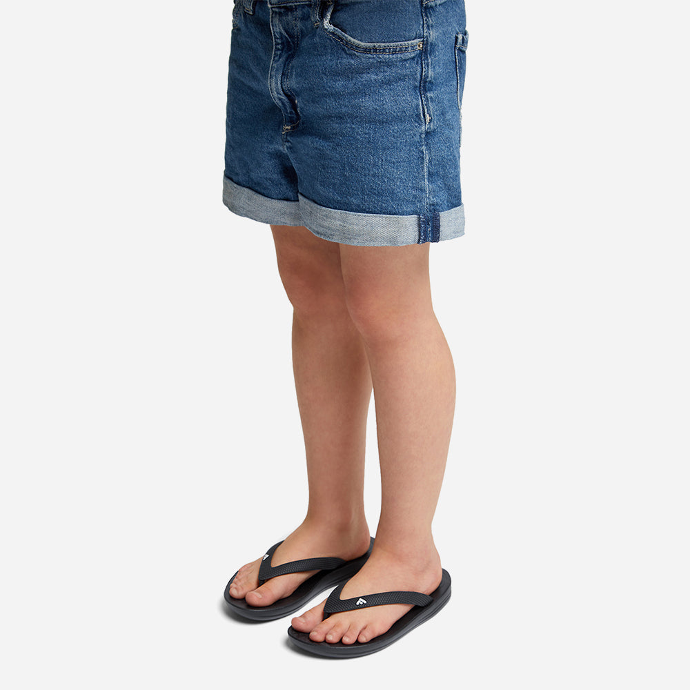 Dép Xỏ Ngón Trẻ Em Fitflop Iqushion Ergonomic - Đen - Supersports Vietnam