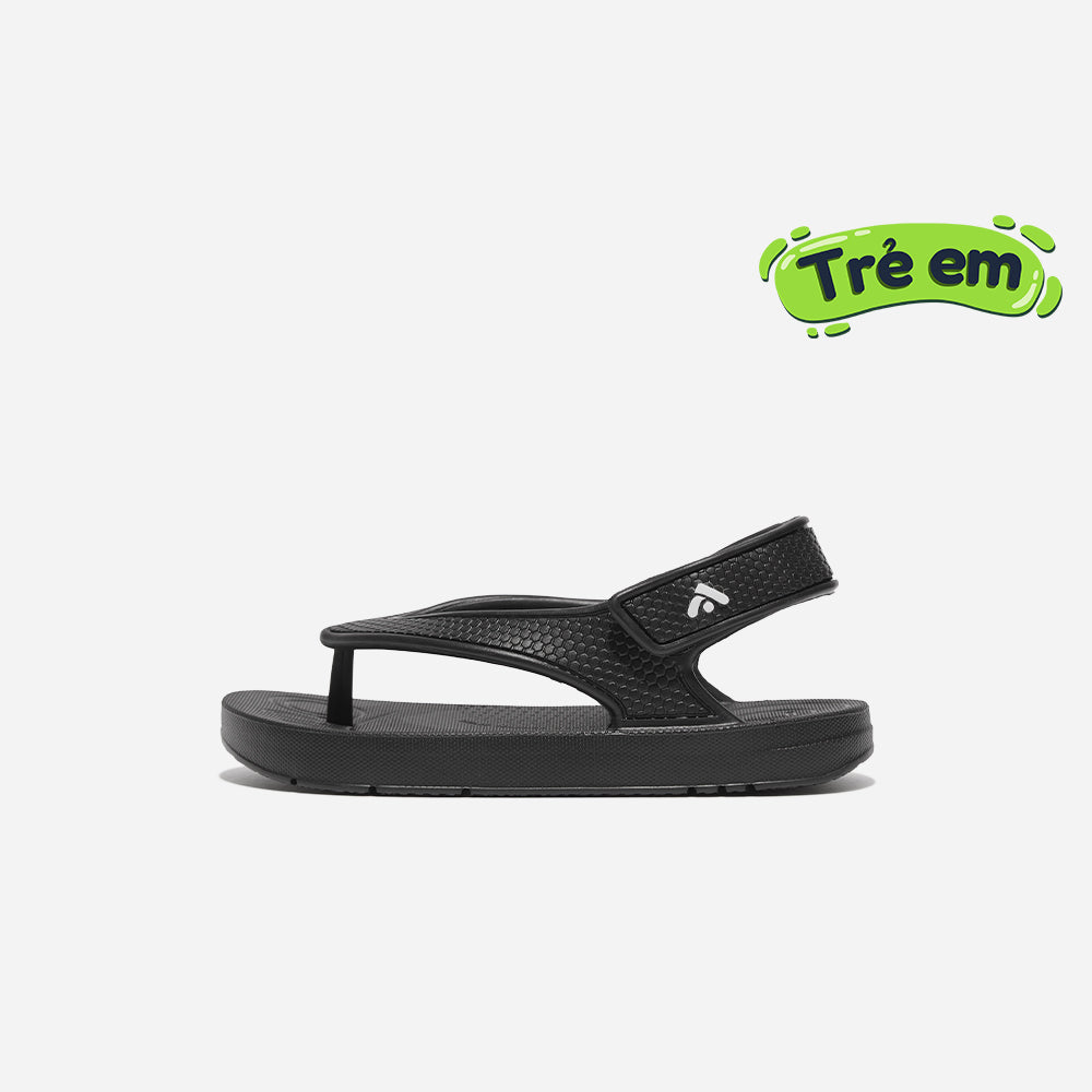 Giày Sandal Trẻ Em Fitflop Iqushion Toddler Ergonomic - Đen - Supersports Vietnam
