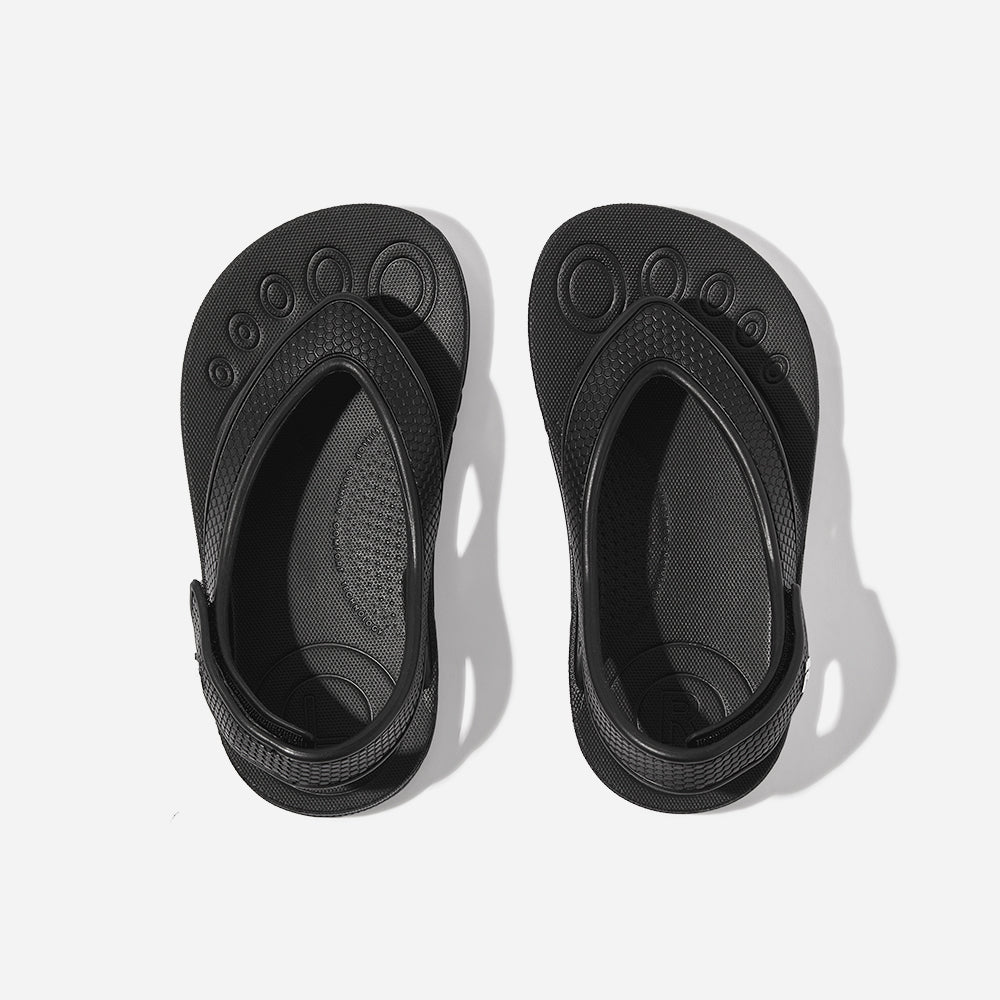 Giày Sandal Trẻ Em Fitflop Iqushion Toddler Ergonomic - Đen - Supersports Vietnam