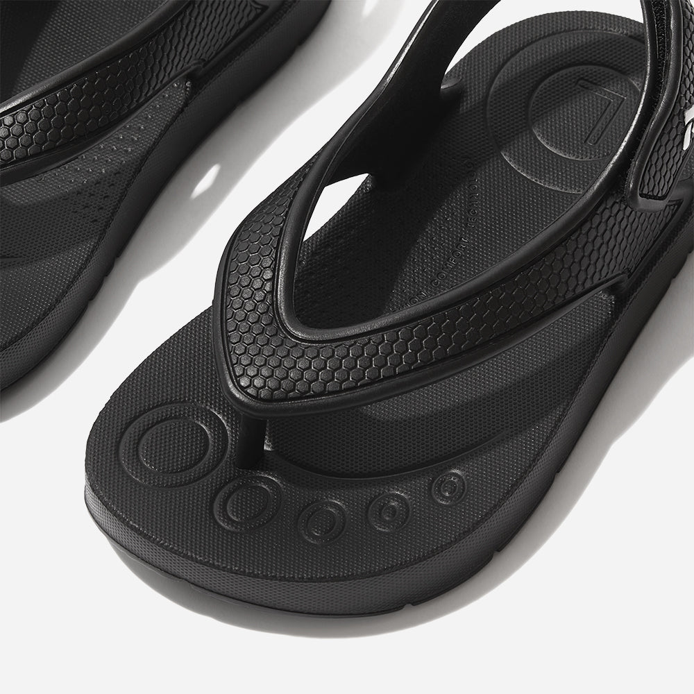 Giày Sandal Trẻ Em Fitflop Iqushion Toddler Ergonomic - Đen - Supersports Vietnam