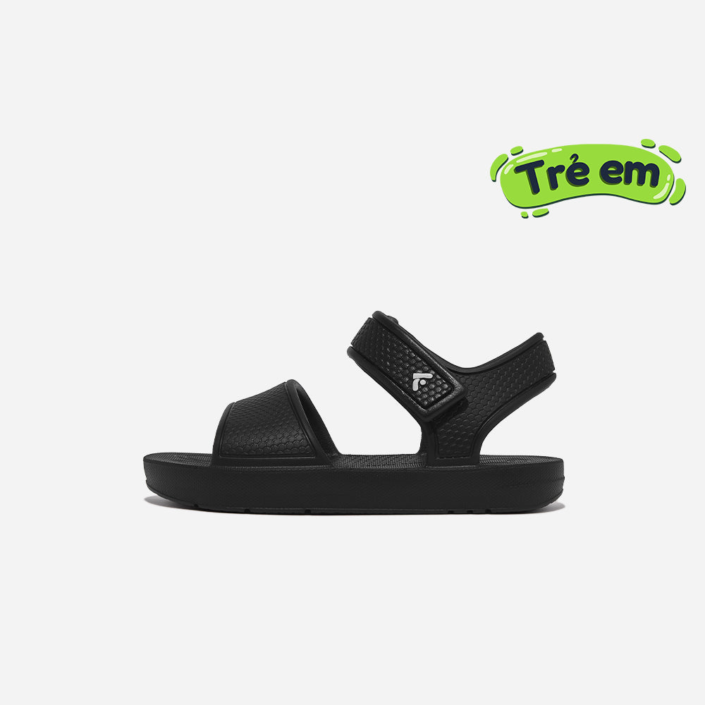 Giày Sandal Trẻ Em Fitflop Iqushion Toddler Ergonomic - Đen - Supersports Vietnam