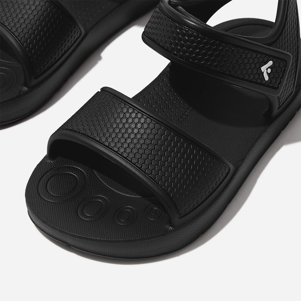 Giày Sandal Trẻ Em Fitflop Iqushion Toddler Ergonomic - Đen - Supersports Vietnam