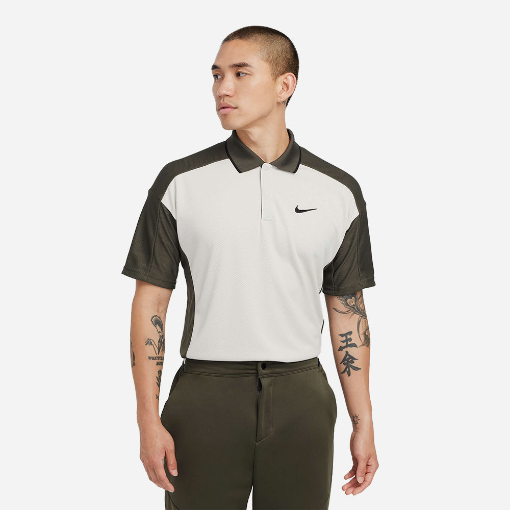 Áo Polo Nam Nike Dri-Fit - Nâu - Supersports Vietnam