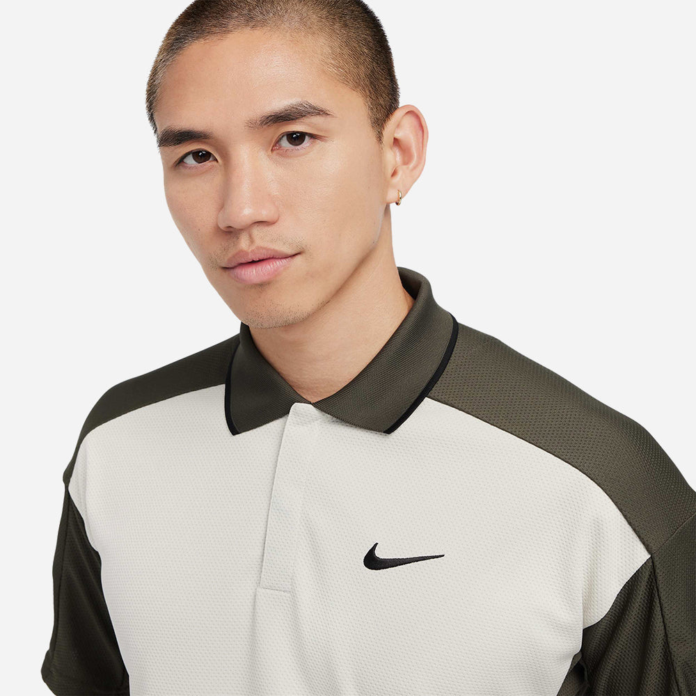 Áo Polo Nam Nike Dri-Fit - Nâu - Supersports Vietnam