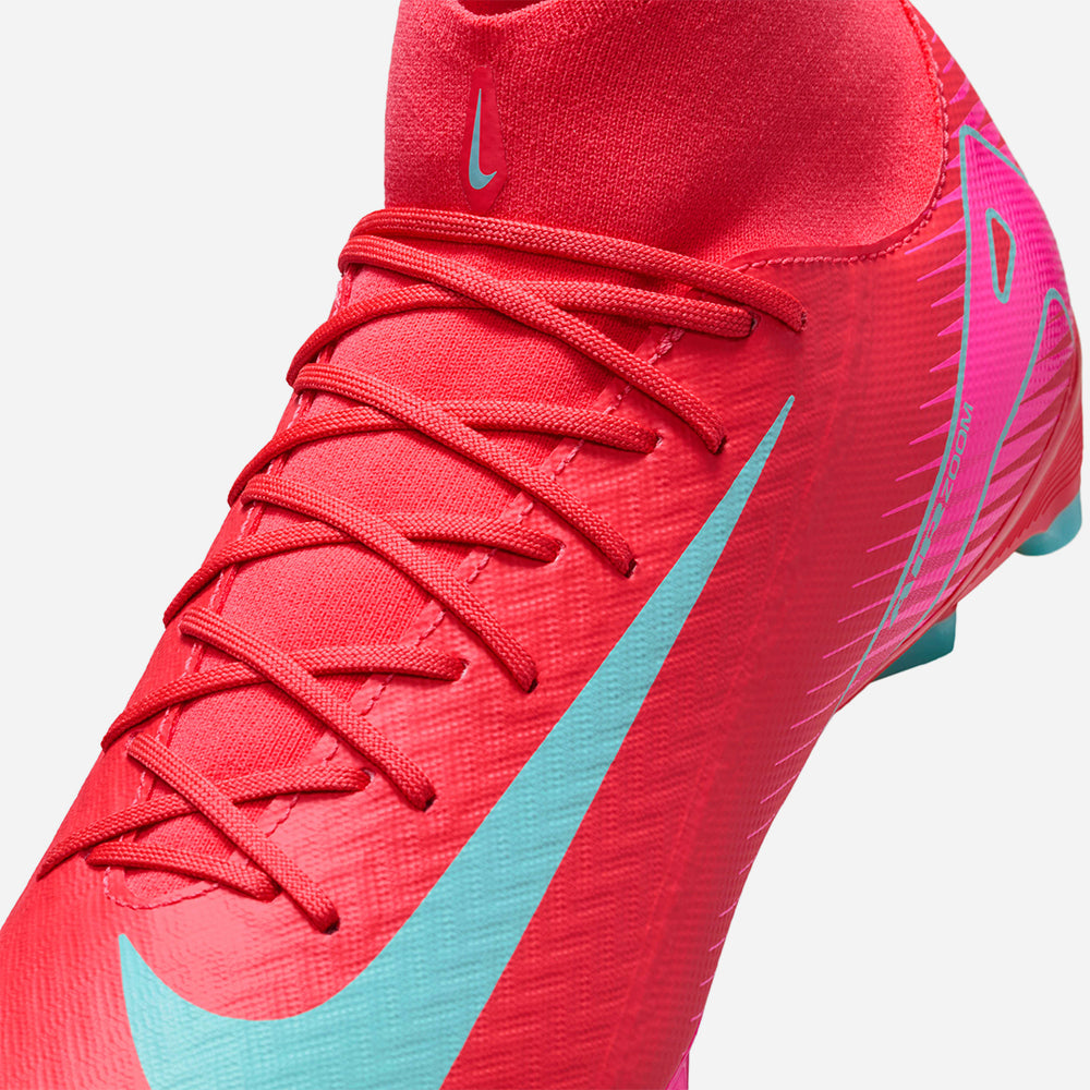 Giày Đá Bóng Dành Cho Mọi Loại Sân Nam Nike Zm Superfly 10 Acad Fg/Mg - Đỏ - Supersports Vietnam
