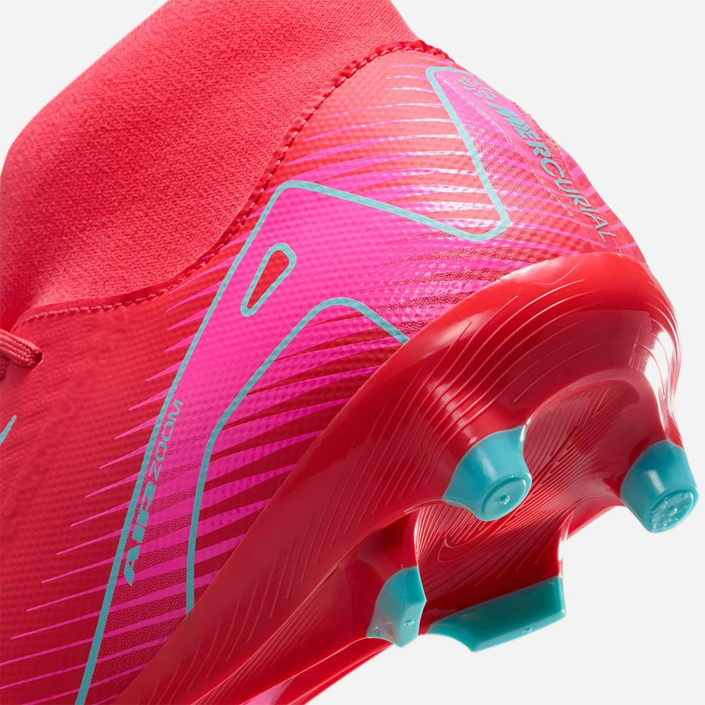 Giày Đá Bóng Dành Cho Mọi Loại Sân Nam Nike Zm Superfly 10 Acad Fg/Mg - Đỏ - Supersports Vietnam