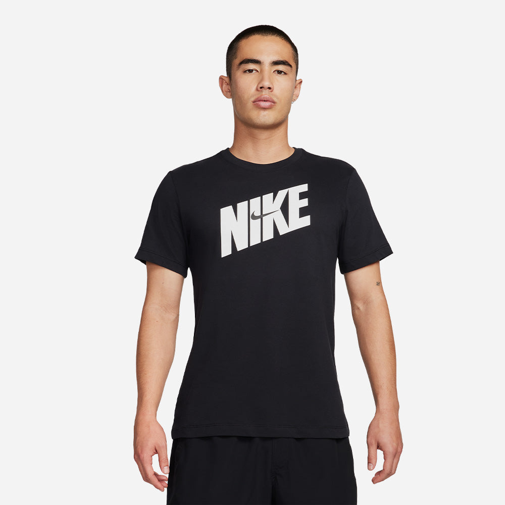 Áo Thun Nam Nike Dri-Fit Hbr Novelty - Đen - Supersports Vietnam