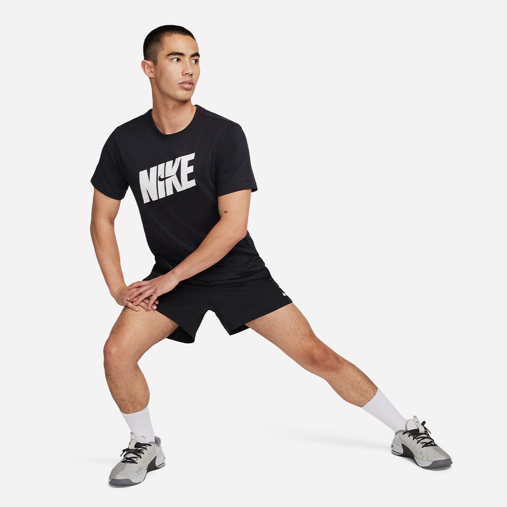 Áo Thun Nam Nike Dri-Fit Hbr Novelty - Đen - Supersports Vietnam
