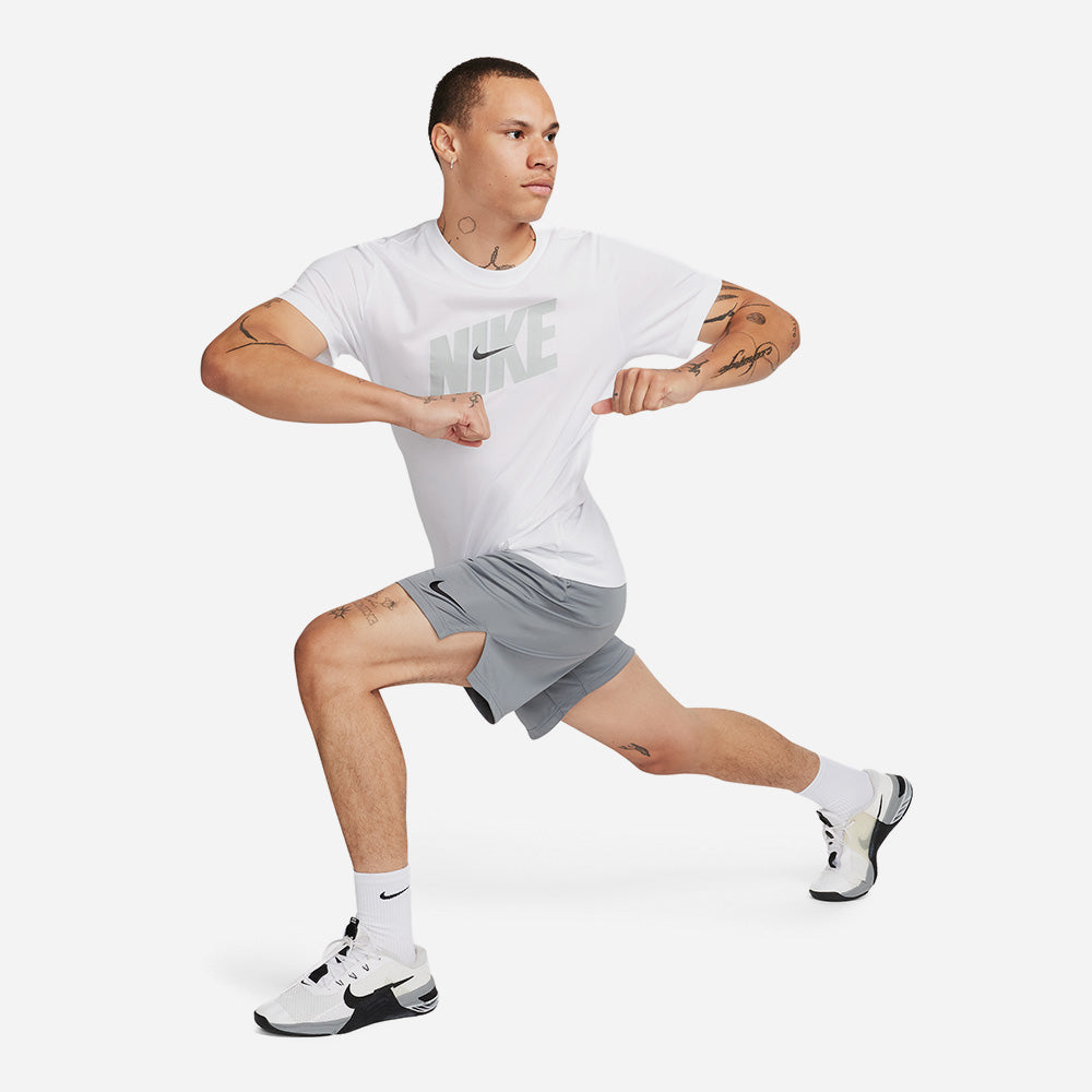 Áo Thun Nam Nike Dri-Fit Hbr Novelty - Trắng - Supersports Vietnam