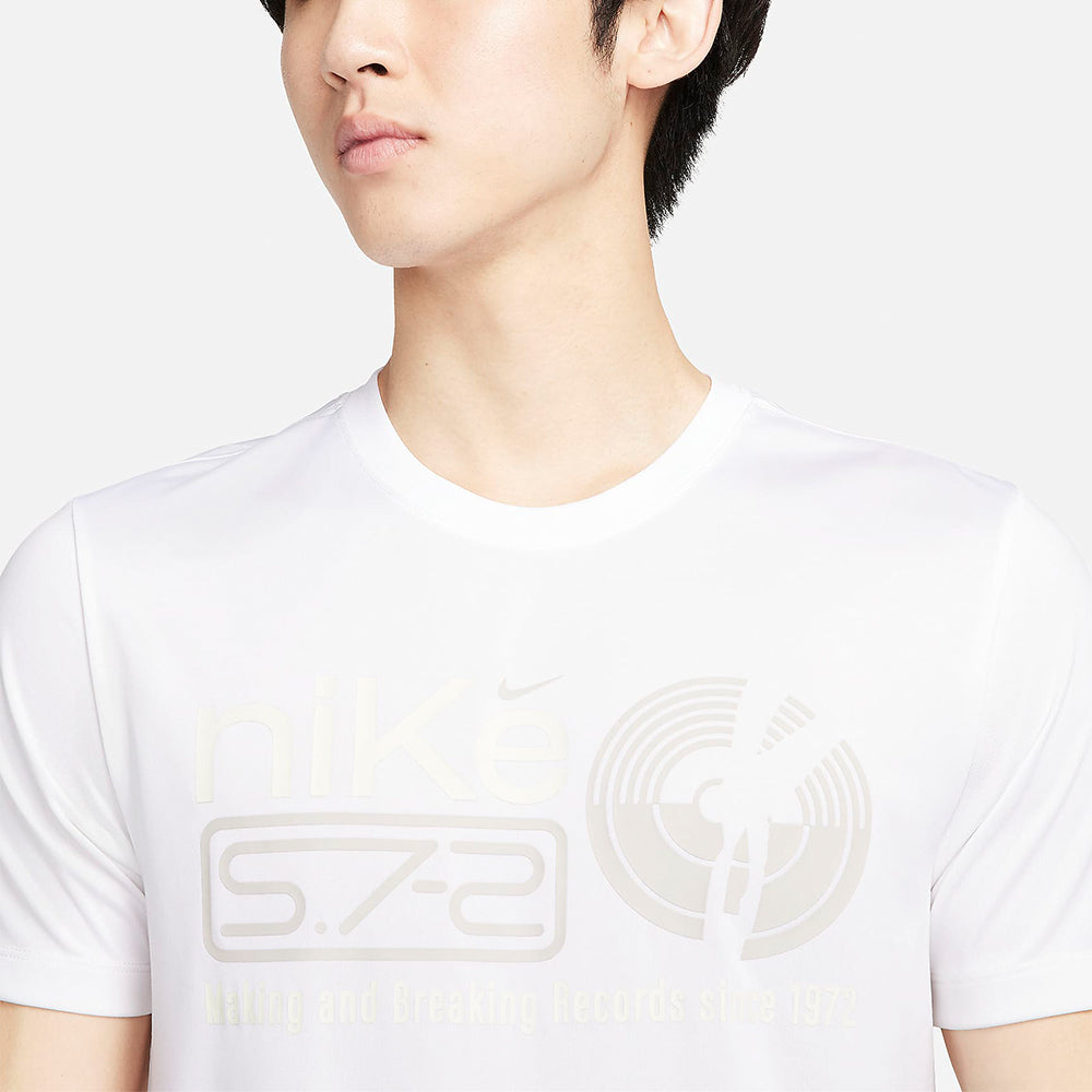 Áo Tay Ngắn Nam Nike Dri-Fit - Trắng - Supersports Vietnam