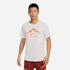 Áo Thun Nam Nike Dri-Fit Trail - Trắng - Supersports Vietnam