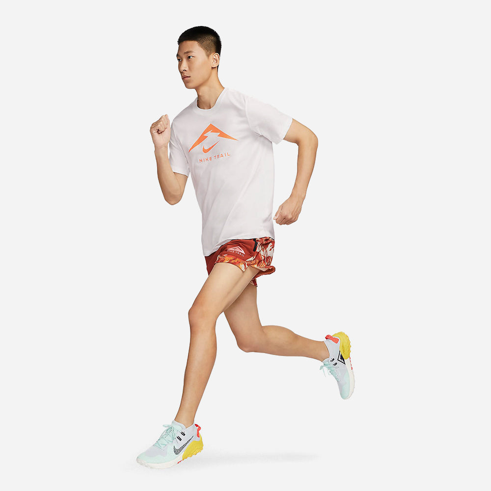 Áo Thun Nam Nike Dri-Fit Trail - Trắng - Supersports Vietnam