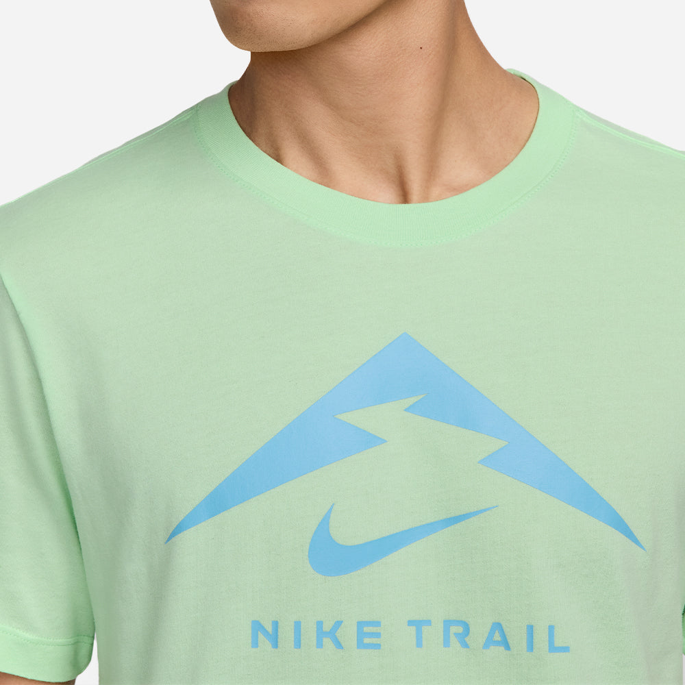 Áo Thun Nam Nike Dri-Fit Trail - Xanh Lá - Supersports Vietnam