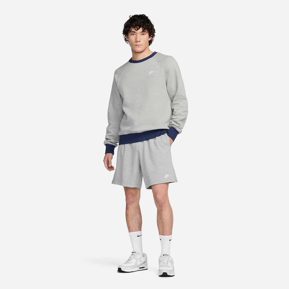 Quần Ngắn Thời Trang Nam Nike Club Knit - Xám - Supersports Vietnam
