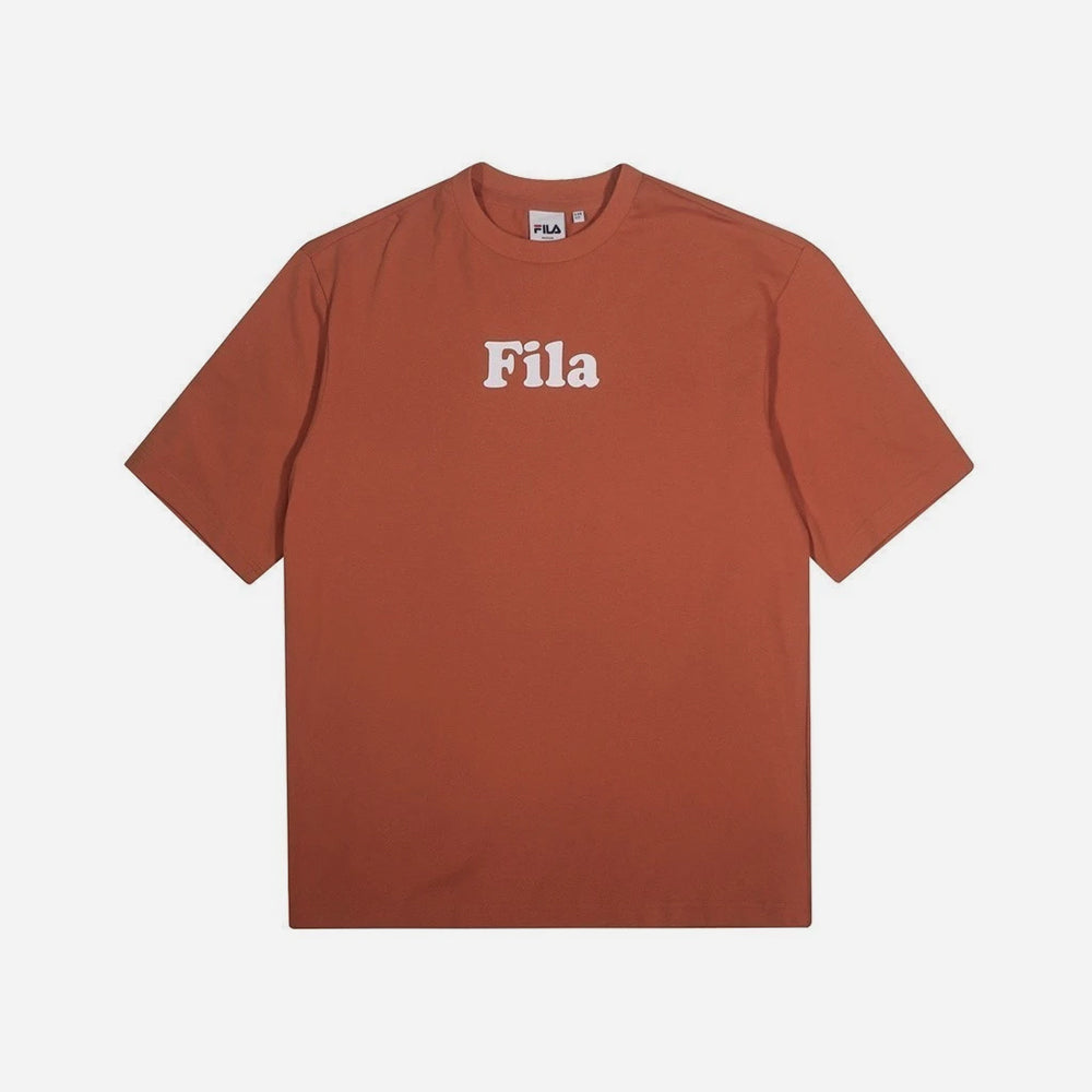 Áo Thun Tay Ngắn Unisex Fila New Small Logo Rs2 - Cam - Supersports Vietnam