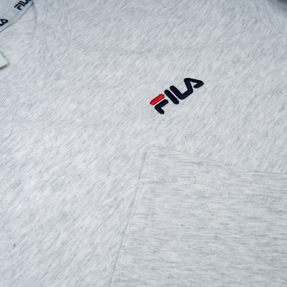 Áo Thun Nữ Fila Lady Crew - Xám - Supersports Vietnam