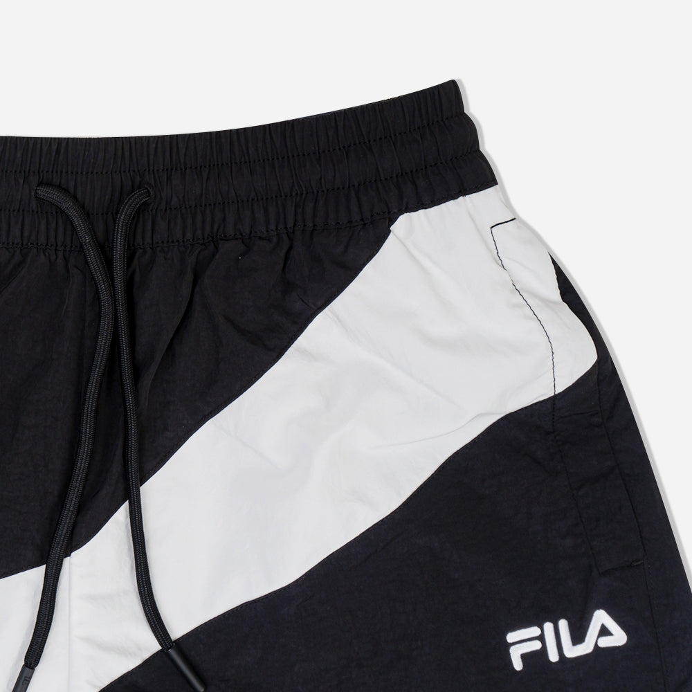 Quần Ngắn Unisex Fila Heritage Flag Woven - Đen - Supersports Vietnam