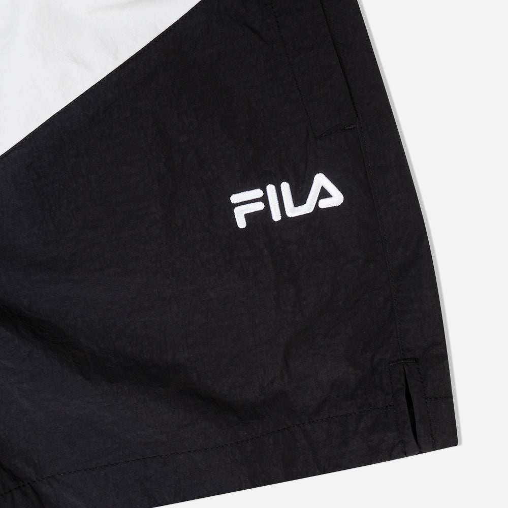 Quần Ngắn Unisex Fila Heritage Flag Woven - Đen - Supersports Vietnam