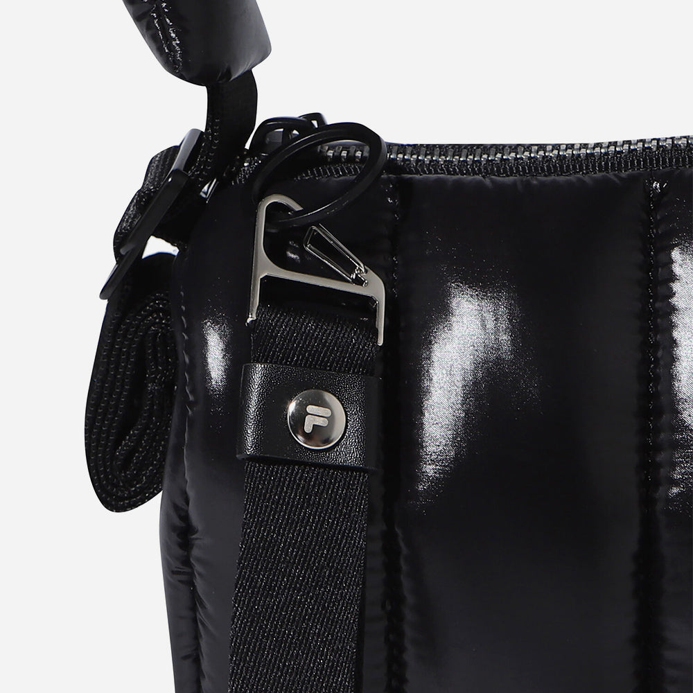 Túi Xách Fila Glossy Down Quilting - Đen - Supersports Vietnam