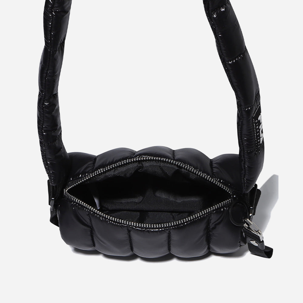 Túi Xách Fila Glossy Down Quilting - Đen - Supersports Vietnam