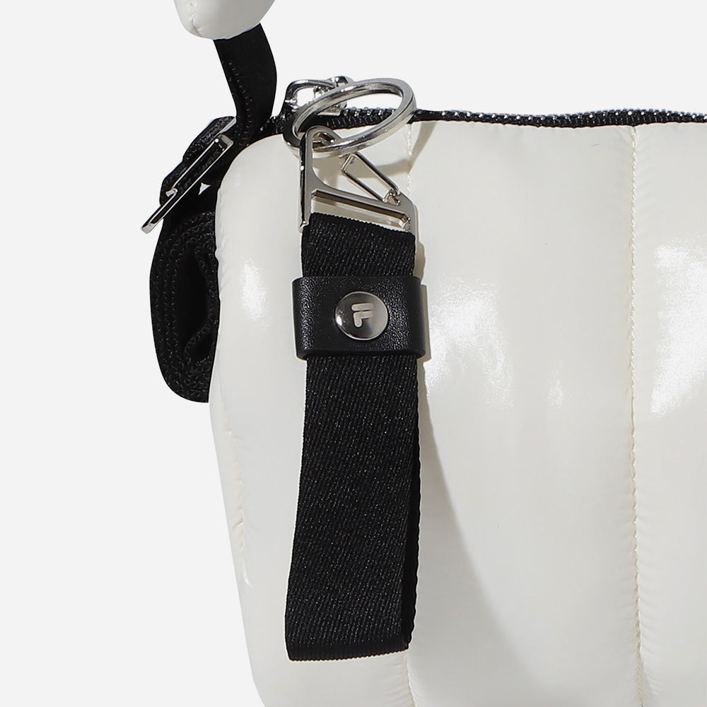 Túi Đeo Chéo Fila Glossy Down Quilting - Trắng - Supersports Vietnam