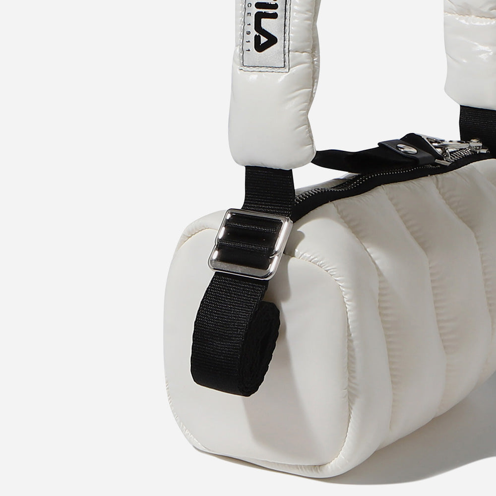 Túi Đeo Chéo Fila Glossy Down Quilting - Trắng - Supersports Vietnam