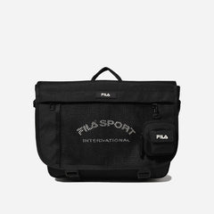 Túi Đeo Chéo Fila Signature Small Messenger - Đen - Supersports Vietnam