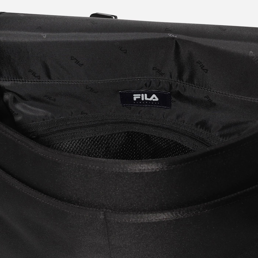 Túi Đeo Chéo Fila Signature Small Messenger - Đen - Supersports Vietnam